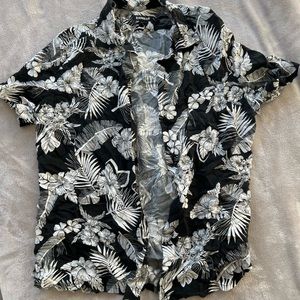 Express floral button down
